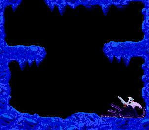 Thumbnail for a map of Level 4: Ursula for the Game Gear game Ariel: The Little Mermaid.