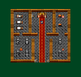 Thumbnail for a map of Firewood Castle for the Game Gear game Ax Battler: A Legend Of Golden Axe.