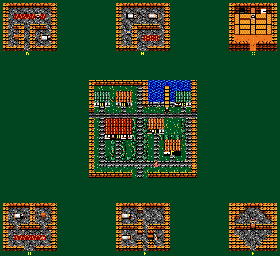 Thumbnail for a map of Southwood for the Game Gear game Ax Battler: A Legend Of Golden Axe.
