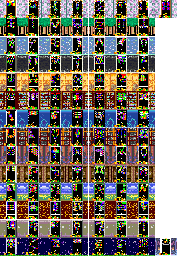 Thumbnail for a map of Maps for the Game Gear game Bust-A-Move.
