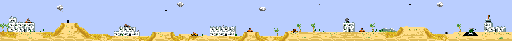 Thumbnail for a map of Sector 1 Level 1 for the Game Gear game Choplifter III.
