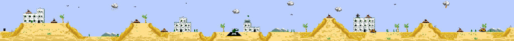 Thumbnail for a map of Sector 1 Level 2 for the Game Gear game Choplifter III.