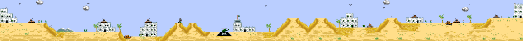 Thumbnail for a map of Sector 1 Level 3 for the Game Gear game Choplifter III.