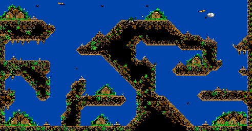 Thumbnail for a map of Sector 2 Level 1 for the Game Gear game Choplifter III.