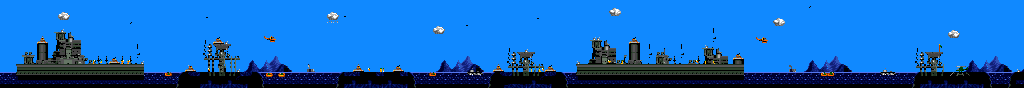 Thumbnail for a map of Sector 3 Level 1 for the Game Gear game Choplifter III.