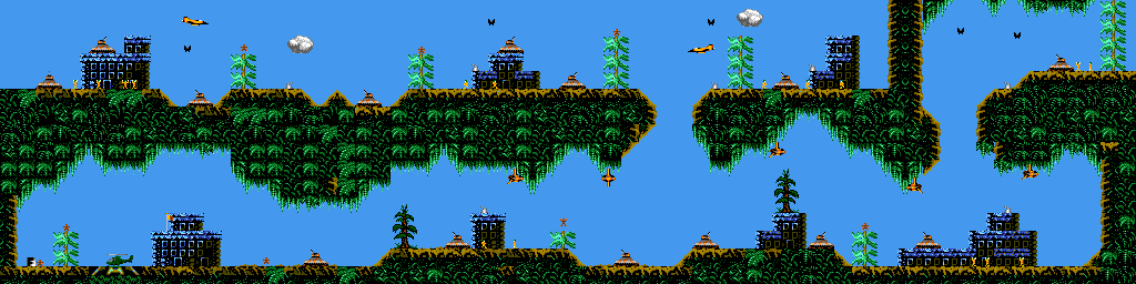 Thumbnail for a map of Sector 4 Level 2 for the Game Gear game Choplifter III.