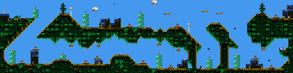 Thumbnail for a map of Sector 4 Level 3 for the Game Gear game Choplifter III.