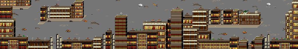Thumbnail for a map of Sector 5 Level 1 for the Game Gear game Choplifter III.