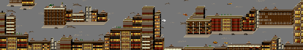 Thumbnail for a map of Sector 5 Level 2 for the Game Gear game Choplifter III.