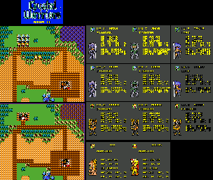 Thumbnail for a map of Round 11 for the Game Gear game Crystal Warriors.