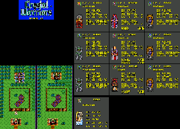 Thumbnail for a map of Round 12 for the Game Gear game Crystal Warriors.