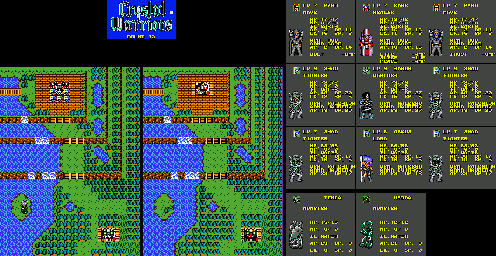 Thumbnail for a map of Round 13 for the Game Gear game Crystal Warriors.
