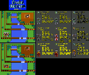 Thumbnail for a map of Round 14 for the Game Gear game Crystal Warriors.