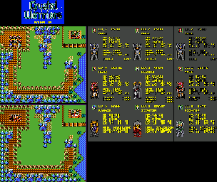 Thumbnail for a map of Round 15 for the Game Gear game Crystal Warriors.