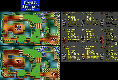 Thumbnail for a map of Round 16 for the Game Gear game Crystal Warriors.