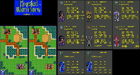 Thumbnail for a map of Round 3 for the Game Gear game Crystal Warriors.