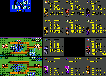 Thumbnail for a map of Round 4 for the Game Gear game Crystal Warriors.