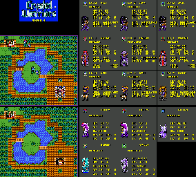 Thumbnail for a map of Round 6 for the Game Gear game Crystal Warriors.