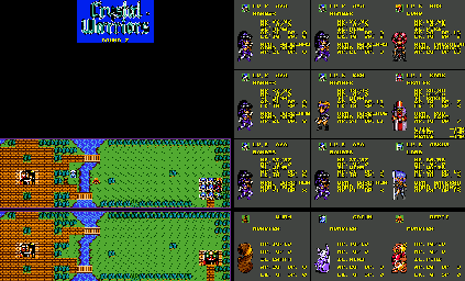 Thumbnail for a map of Round 7 for the Game Gear game Crystal Warriors.