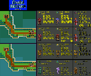 Thumbnail for a map of Round 8 for the Game Gear game Crystal Warriors.