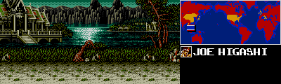 Thumbnail for a map of Thailand (Joe Higashi) for the Game Gear game Fatal Fury Special.