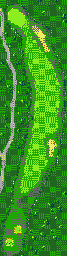 Thumbnail for a map of Austin Creek Hole 2 for the Game Gear game Fred Couples Golf.