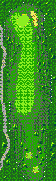 Thumbnail for a map of Austin Creek Hole 5 for the Game Gear game Fred Couples Golf.