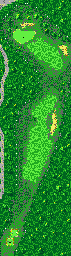 Thumbnail for a map of Brooks Peak Hole 18 for the Game Gear game Fred Couples Golf.