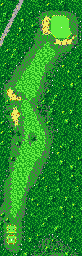 Thumbnail for a map of Brooks Peak Hole 3 for the Game Gear game Fred Couples Golf.