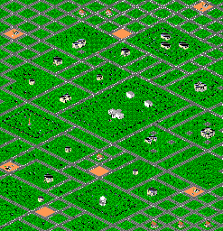 Thumbnail for a map of Mission 1: Washington D.C. for the Game Gear game Jungle Strike.