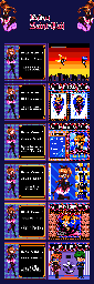 Thumbnail for a map of Mini Games for the Game Gear game Kaitou Saint Tail.