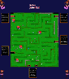 Thumbnail for a map of Seika City for the Game Gear game Kaitou Saint Tail.
