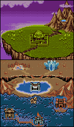 Thumbnail for a map of Overworld (In-Game Map) for the Game Gear game Legend Of Illusion: Starring Mickey Mouse.