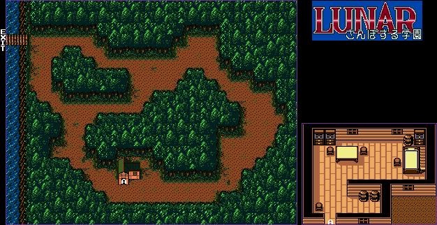 Thumbnail for a map of Glen's Island for the Game Gear game Lunar: Sanposuru Gakuen.
