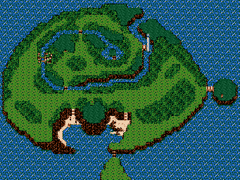 Thumbnail for a map of Ien (Docked At Agito Cape) for the Game Gear game Lunar: Sanposuru Gakuen.