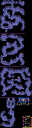 Thumbnail for a map of Professor Dadis' Cave for the Game Gear game Lunar: Sanposuru Gakuen.
