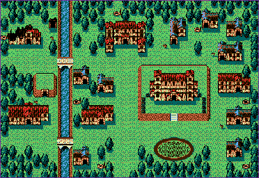 Thumbnail for a map of Town Ruins for the Game Gear game Lunar: Sanposuru Gakuen.