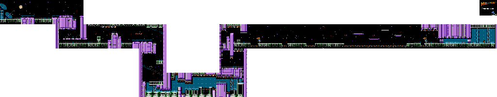 Thumbnail for a map of Star Man for the Game Gear game Mega Man.