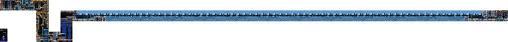 Thumbnail for a map of Wave Man for the Game Gear game Mega Man.