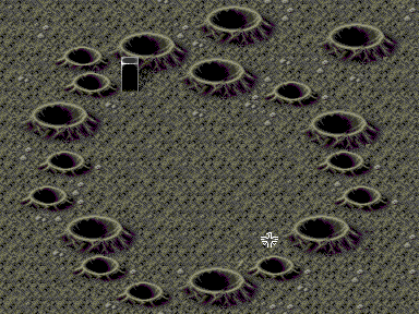 Thumbnail for a map of Moon for the Game Gear game Megami Tensei Gaiden: Last Bible.
