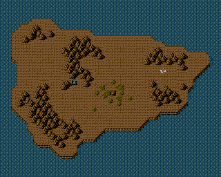 Thumbnail for a map of Terra for the Game Gear game Megami Tensei Gaiden: Last Bible.
