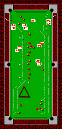 Thumbnail for a map of Ball Bonanza for the Game Gear game Micro Machines 2: Turbo Tournament.
