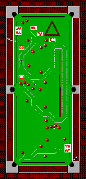 Thumbnail for a map of Ball Chase for the Game Gear game Micro Machines 2: Turbo Tournament.