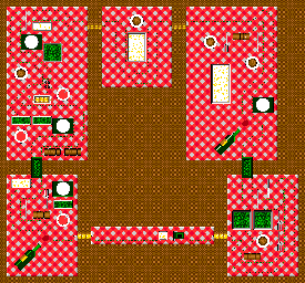 Thumbnail for a map of Jelly Jitters for the Game Gear game Micro Machines 2: Turbo Tournament.