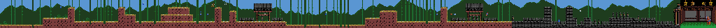 Thumbnail for a map of Act I for the Game Gear game Ninja Gaiden.
