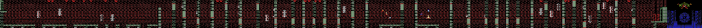 Thumbnail for a map of Act IV Scene 2 for the Game Gear game Ninja Gaiden.