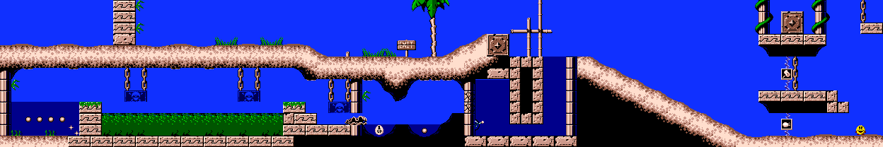 Thumbnail for a map of Level 1-10 for the Game Gear game Pac-In-Time.