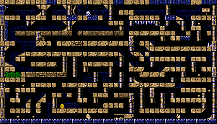 Thumbnail for a map of Level 2-3 for the Game Gear game Pac-In-Time.