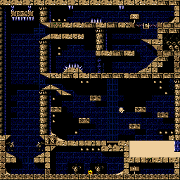 Thumbnail for a map of Level 2-7 for the Game Gear game Pac-In-Time.
