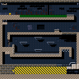 Thumbnail for a map of Level 3-8 for the Game Gear game Pac-In-Time.